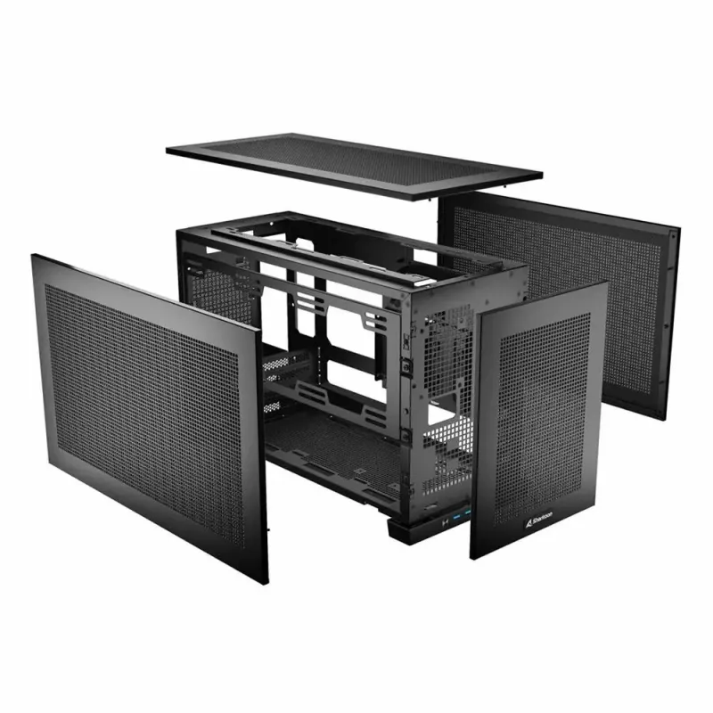 PC korpusas Sharkoon REBEL C20 ITX Juoda