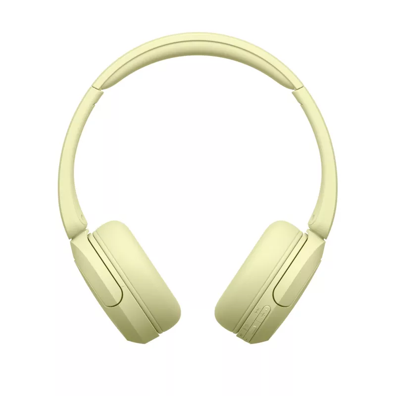 Sony WHCH520Y.CE7, belaidės, skambučiams / muzikai, 20 - 20000 Hz, 147 g, ausinės, geltonos