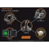 Thrustmaster T-16000M FCS Flight Pack juodas USB vairasvirtė analoginė / skaitmeninė MAC, PC