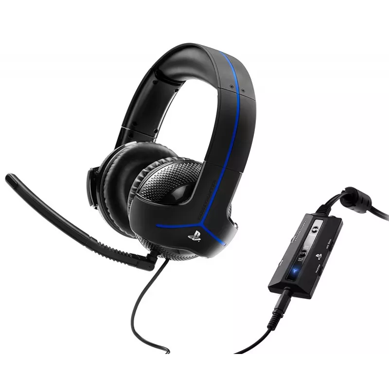Thrustmaster Y-300P ausinės su mikrofonu laidinės ant galvos juosta žaidimams juodos spalvos