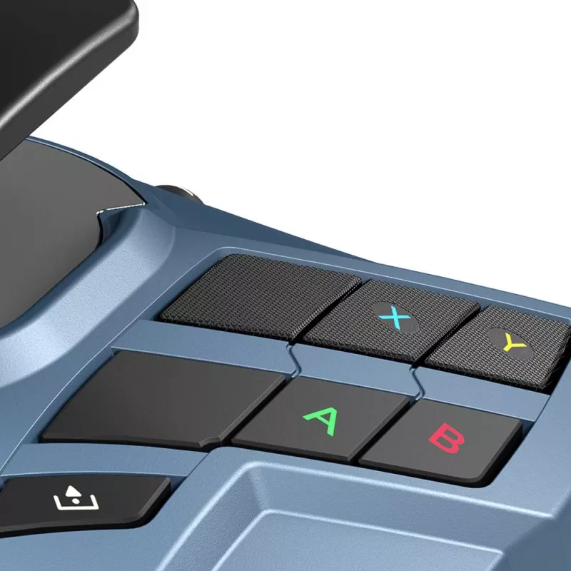 Thrustmaster TCA Sidestick X Airbus Edition juodas, pilkas USB vairalazdė analoginė PC, Xbox
