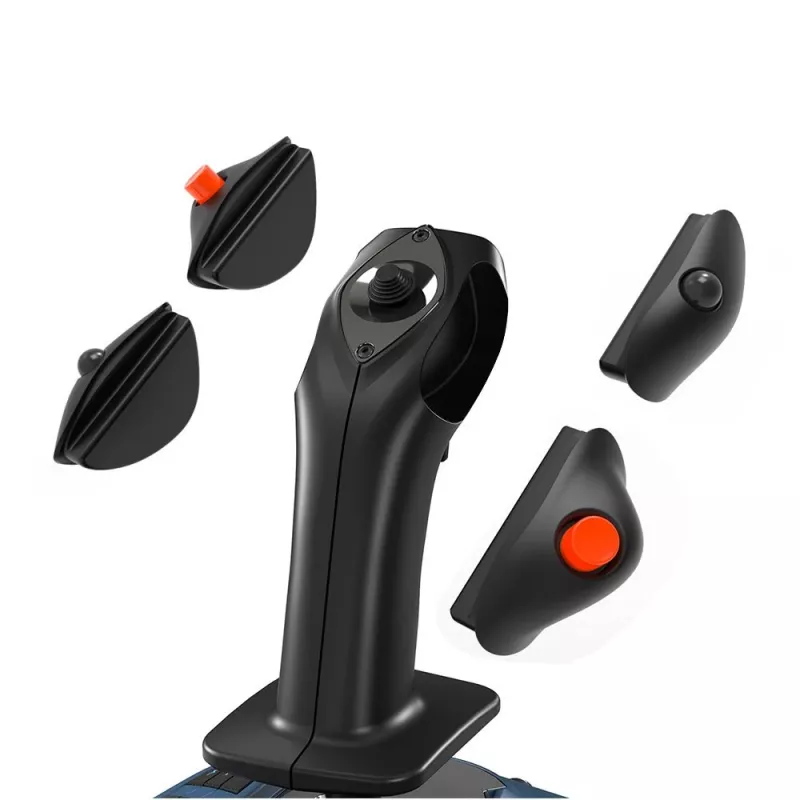 Thrustmaster TCA Sidestick X Airbus Edition juodas, pilkas USB vairalazdė analoginė PC, Xbox