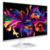 MSI MPG 321URXWDE QD-OLED kompiuterio monitorius 80 cm (31,5 colio) 3840 x 2160 pikselių 4K Ultra HD baltos spalvos