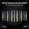 CORSAIR Memory 32GB DDR5 (2x16gb) Dram 6400mt/s CL36 Memory Kit Vengeance RGB - Juoda
