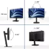 Philips 3000 serijos 24B2U3301/00 kompiuterio monitorius 60,5 cm (23,8 col.) 1920 x 1080 pikselių Full HD LCD juodas