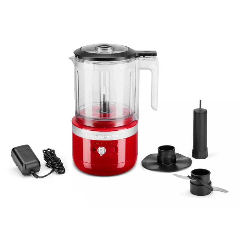 Elektrinis maisto smulkintuvas KitchenAid 5KFCB519EER 1,19 l 24 W permatomas raudonas