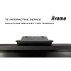 iiyama PROLITE TE6514MIS-B2AG Kiosko dizainas 165,1 cm (65 col.) LCD Wi-Fi 435 cd/m² 4K Ultra HD Juoda Liečiamas ekranas Įmontuotas procesorius Android 24/7