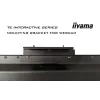 iiyama PROLITE TE6514MIS-B2AG Kiosko dizainas 165,1 cm (65 col.) LCD Wi-Fi 435 cd/m² 4K Ultra HD Juoda Liečiamas ekranas Įmontuotas procesorius Android 24/7