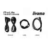 iiyama PROLITE TE6514MIS-B2AG Kiosko dizainas 165,1 cm (65 col.) LCD Wi-Fi 435 cd/m² 4K Ultra HD Juoda Liečiamas ekranas Įmontuotas procesorius Android 24/7
