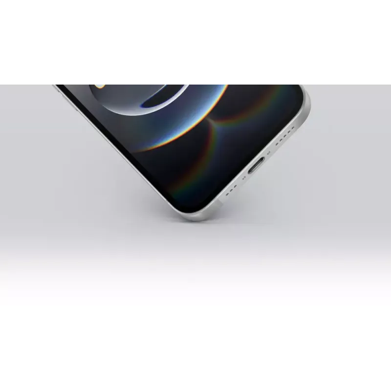 Išmanusis telefonas „Apple iPhone 16e“ – 6,1 colio (15,5 cm) ekranas, A18, 512 GB, „Dual SIM“, 5G, 48 MP galinė kamera, balta