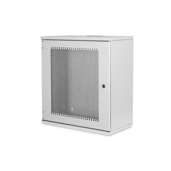 DIGITUS 12U sieninė spinta, SOHO, nesumontuota 595x540x400 mm, perforuotos priekinės durys, pilka