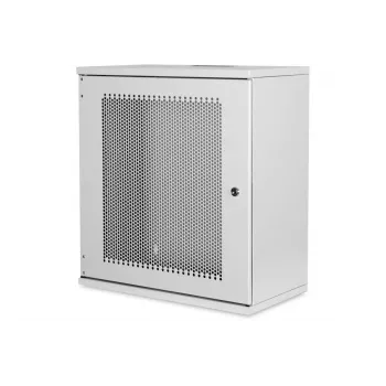 DIGITUS 12U sieninė spinta, SOHO, nesumontuota 595x540x400 mm, perforuotos priekinės durys, pilka