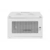 DIGITUS 7U sieninė montavimo spinta SOHO nesumontuota 370x540x400 mm perforuotos priekinės durys pilka