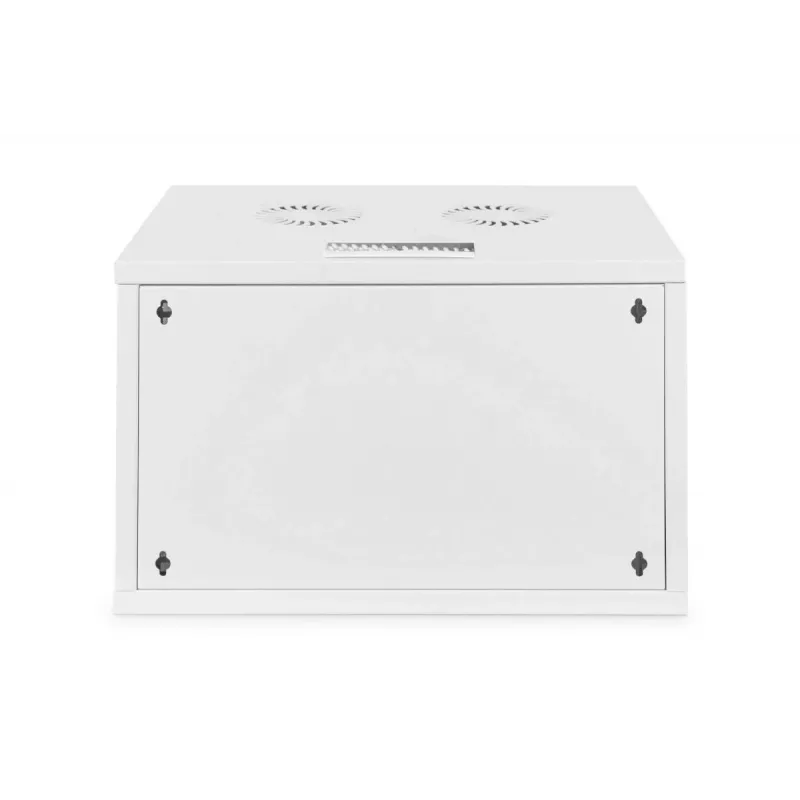 DIGITUS 7U sieninė montavimo spinta SOHO nesumontuota 370x540x400 mm perforuotos priekinės durys pilka