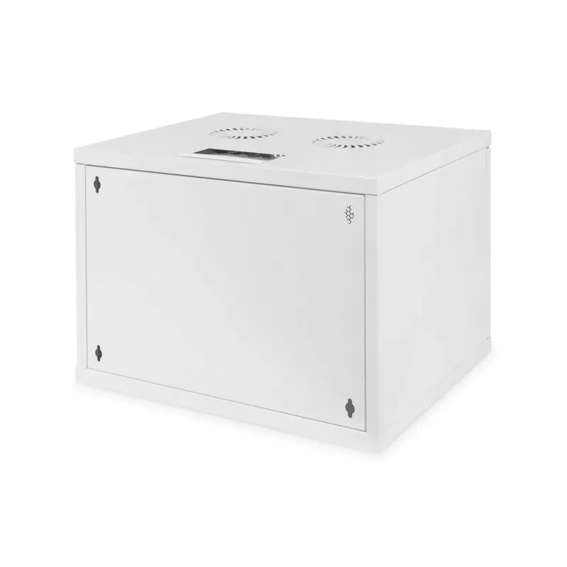 DIGITUS 7U sieninė montavimo spinta SOHO nesumontuota 370x540x400 mm perforuotos priekinės durys pilka
