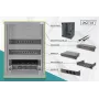 DIGITUS 10in network bundle incl. 9U cabinet Juoda shelf PDU 8-port switch CAT6 patch panel