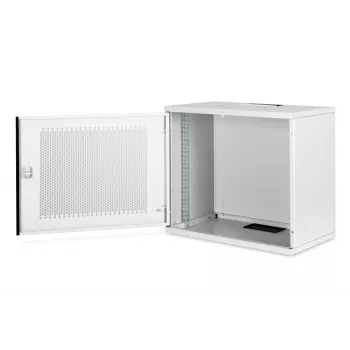 DIGITUS 9U sieninis montavimo spintelė - SOHO nesumontuota 460x540x400 mm perforuotos priekinės durys pilka