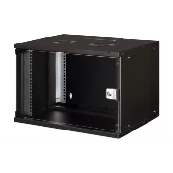DIGITUS SOHO PRO sieninis montavimo korpusas - 19IN 7U - 370 x 540 x 400 mm juodas