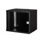 DIGITUS 19IN 9U sieninė spinta - SOHO PRO 460 x 540 x 400 mm juoda