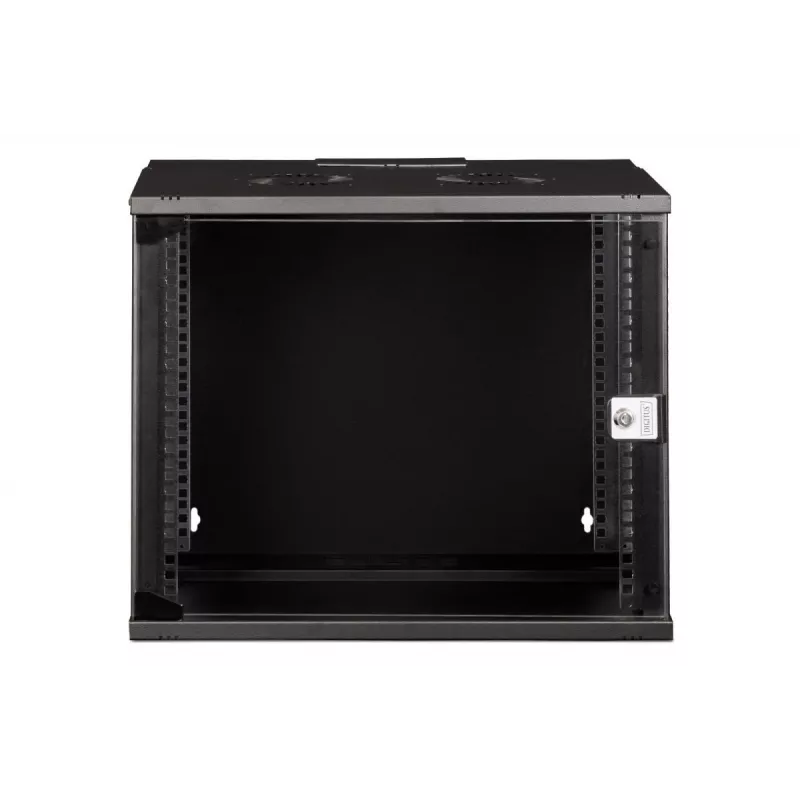 DIGITUS 19IN 9U sieninė spinta - SOHO PRO 460 x 540 x 400 mm juoda
