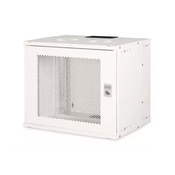DIGITUS 19 colių 9U sieninė spinta SOHO Pro perforuotomis durelėmis 460 x 540 x 400 mm nesumontuota pilka