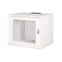 DIGITUS 19 colių 9U sieninė spinta SOHO Pro perforuotomis durelėmis 460 x 540 x 400 mm nesumontuota pilka