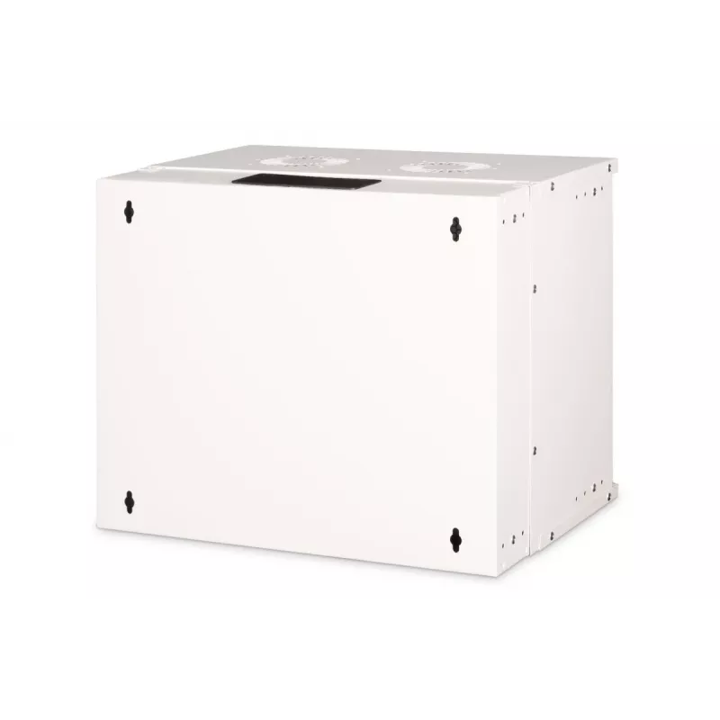 DIGITUS 19 colių 9U sieninė spinta SOHO Pro perforuotomis durelėmis 460 x 540 x 400 mm nesumontuota pilka