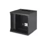 DIGITUS 10IN 6U sieninė spinta - SOHO PRO 325 x 315 x 300mm juoda