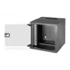DIGITUS 10IN 6U sieninė spinta - SOHO PRO 325 x 315 x 300mm juoda