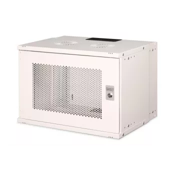 DIGITUS 19 colių 7U sieninė spinta - SOHO Pro perforuotos durys 370 x 540 x 400mm nesumontuota pilka