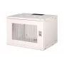 DIGITUS 19 colių 7U sieninė spinta - SOHO Pro perforuotos durys 370 x 540 x 400mm nesumontuota pilka