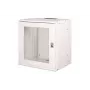 DIGITUS 19 colių 12U sieninė spinta SOHO Pro perforuotomis durimis 595 x 540 x 400mm nesumontuota gr