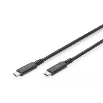 DIGITUS USB 4.0 jungiamasis kabelis Type-C į Type-C maks. raiška 8K 30Hz PD3.0 40Gbit/s 1m