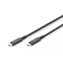 DIGITUS USB 4.0 jungiamasis kabelis Type-C į Type-C maks. raiška 8K 30Hz PD3.0 40Gbit/s 1m
