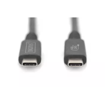 DIGITUS USB 4.0 jungiamasis kabelis Type-C į Type-C maks. raiška 8K 30Hz PD3.0 40Gbit/s 1m
