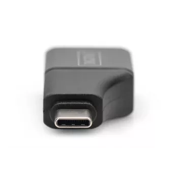 Digitus 4K USB adapteris USB-C į HDMI-A juodos spalvos aliuminis