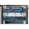 DIGITUS 8 prievadų gigabitinis eterneto komutatorius 10 colių 8x10/100/1000 Mbps RJ45