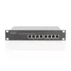 DIGITUS 8 prievadų gigabitinis eterneto komutatorius 10 colių 8x10/100/1000 Mbps RJ45