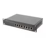 DIGITUS L2 valdomas gigabitinio Ethernet PoE komutatorius 8 prievadų PoE, 10 colių 80 W PoE biudžetas