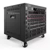 DIGITUS 8U AVS stovas 420x507x460mm srieginės tvirtinimo angos ratukai juodas