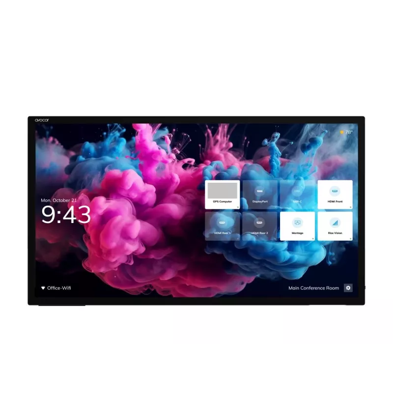 AVOCOR Avh-7520 75in 4k Stiklo LED Interaktyvus Ekranas