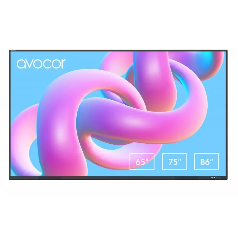 AVOCOR Avs-8610 86 colių 4K stiklinis LED interaktyvus ekranas
