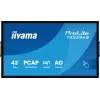 „iiyama T4329AS-B1AG“ kompiuterio monitorius 108 cm (42,5 colio) 3840 x 2160 pikselių 4K Ultra HD LED jutiklinis ekranas juodos spalvos