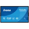 „iiyama T5529AS-B1AG“ reklaminis ekranas kiosko dizainas 138,7 cm (54,6 colio) LED Wi-Fi 450 cd/m² 4K Ultra HD juodas lietimui jautrus ekranas su integruotu procesoriumi Android 24/7