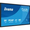 „iiyama T5529AS-B1AG“ reklaminis ekranas kiosko dizainas 138,7 cm (54,6 colio) LED Wi-Fi 450 cd/m² 4K Ultra HD juodas lietimui jautrus ekranas su integruotu procesoriumi Android 24/7