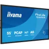 „iiyama T5529AS-B1AG“ reklaminis ekranas kiosko dizainas 138,7 cm (54,6 colio) LED Wi-Fi 450 cd/m² 4K Ultra HD juodas lietimui jautrus ekranas su integruotu procesoriumi Android 24/7