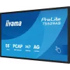 „iiyama T5529AS-B1AG“ reklaminis ekranas kiosko dizainas 138,7 cm (54,6 colio) LED Wi-Fi 450 cd/m² 4K Ultra HD juodas lietimui jautrus ekranas su integruotu procesoriumi Android 24/7