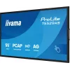„iiyama T5529AS-B1AG“ reklaminis ekranas kiosko dizainas 138,7 cm (54,6 colio) LED Wi-Fi 450 cd/m² 4K Ultra HD juodas lietimui jautrus ekranas su integruotu procesoriumi Android 24/7