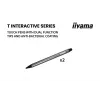„iiyama T5529AS-B1AG“ reklaminis ekranas kiosko dizainas 138,7 cm (54,6 colio) LED Wi-Fi 450 cd/m² 4K Ultra HD juodas lietimui jautrus ekranas su integruotu procesoriumi Android 24/7