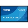 Skaitmeninės reklamos plokščiasis ekranas iiyama TE7515A-B1AG 74,5 col. liečiamuoju ekranu 4K Ultra HD